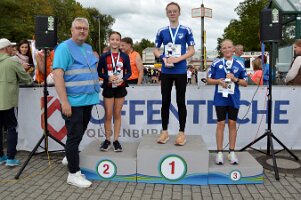 2026-08 - Hafenfestlauf - Siegerehrung - 1,8 km Mädchen
